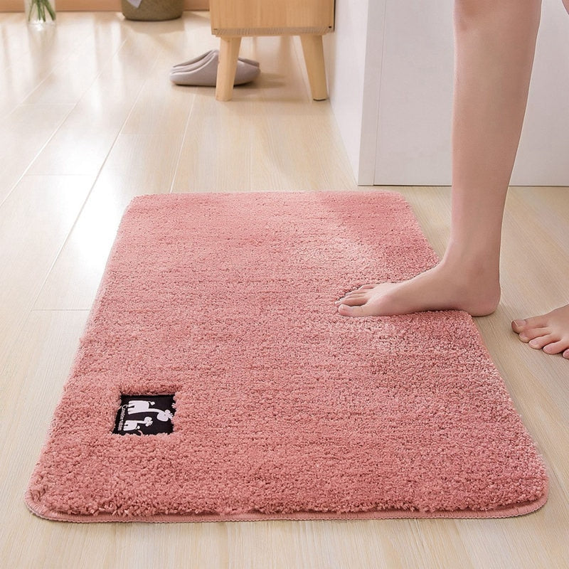 Thick polyester fiber high water absorption door mats