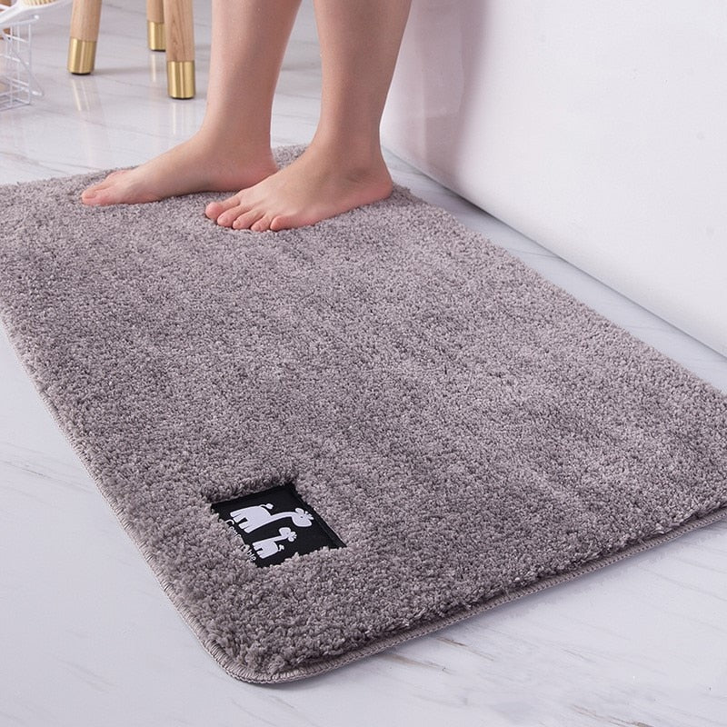 Thick polyester fiber high water absorption door mats