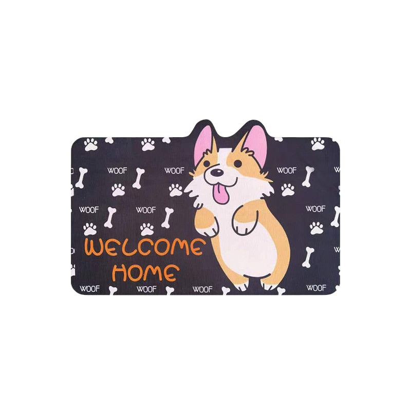 Cartoon Welcome Entrance Doormats