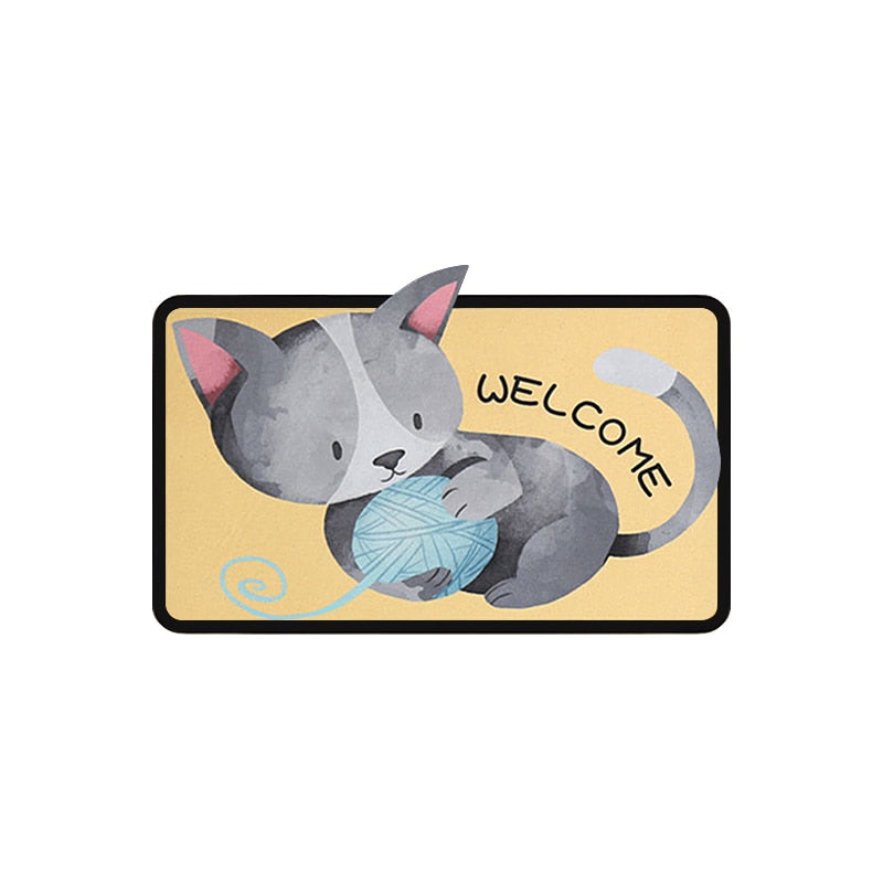 Cartoon Welcome Entrance Doormats