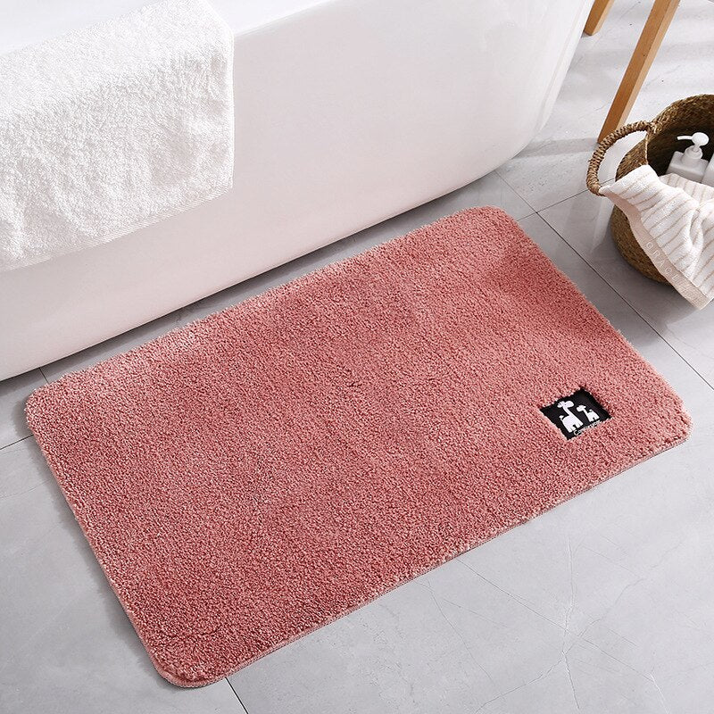 Thick polyester fiber high water absorption door mats