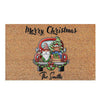 Christmas Doormat Blanket Merry Christmas Santa Claus Welcome Home