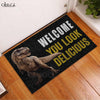 Dinosaur Doormats 3D Graphic