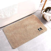 Thick polyester fiber high water absorption door mats