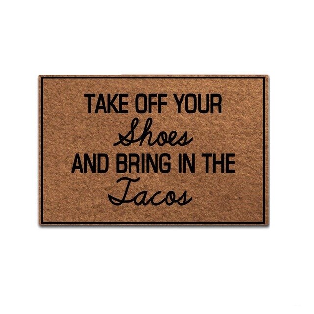 Funny Letter Mat Doormat Entrance Floor