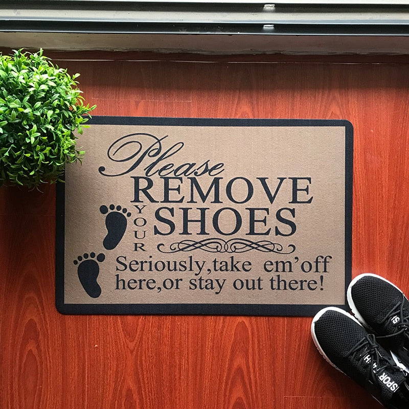 Funny Letter Mat Doormat Entrance Floor