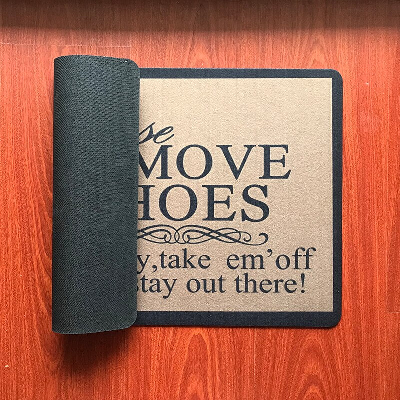 Funny Letter Mat Doormat Entrance Floor