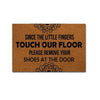 Funny Letter Mat Doormat Entrance Floor