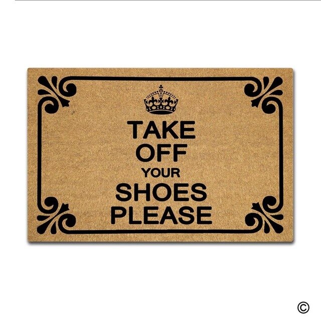 Funny Letter Mat Doormat Entrance Floor