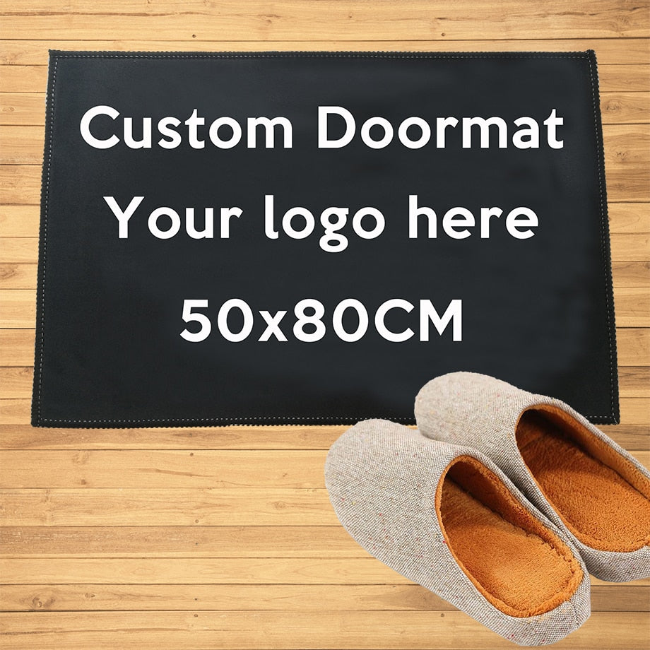 Custom Doormat Entrance Welcome Mats Hallway Doorway