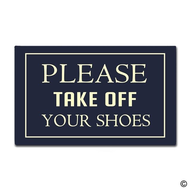 Funny Letter Mat Doormat Entrance Floor