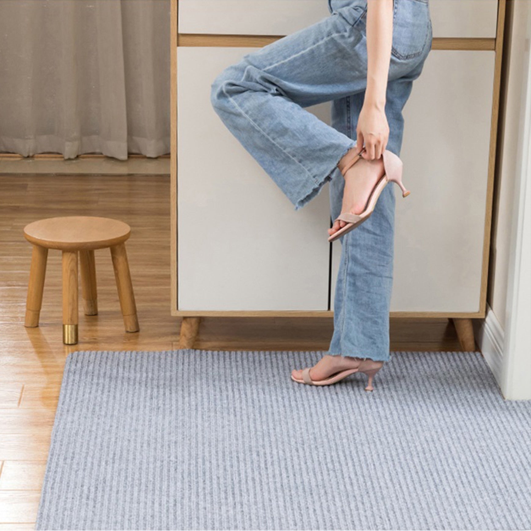 Long Floor Mat Set Anti-Fatigue Quick Drying