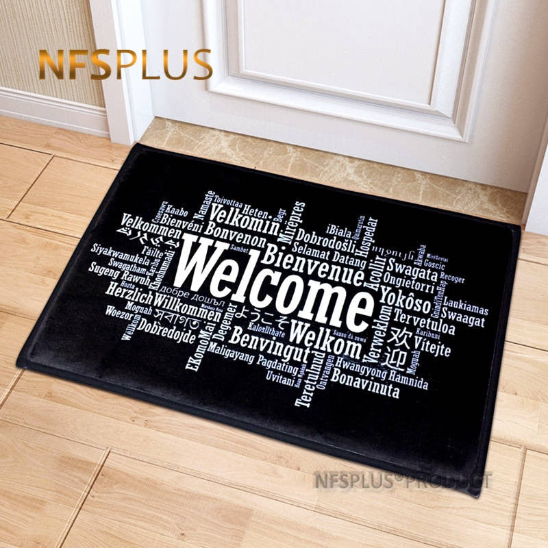 Welcome Doormat Entrance Mat Hallway