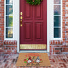 Christmas Doormat Blanket Merry Christmas Santa Claus Welcome Home