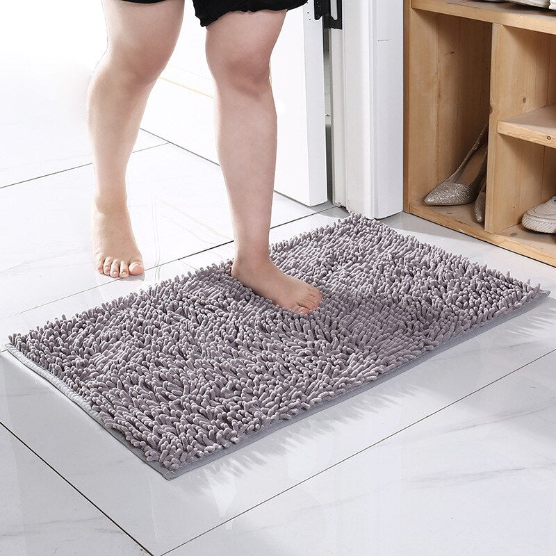 Chenille Floor Mat Entrance Water Absorbing Door Mat