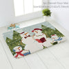 Navidad Snowman Door Mat Christmas