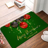 Cartoon Santa Claus Printed Door Mat