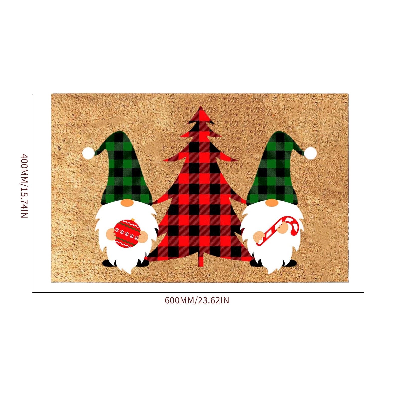 Merry Christmas Theme Doormat