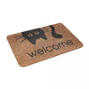 Funny Welcome Black Cats Doormat