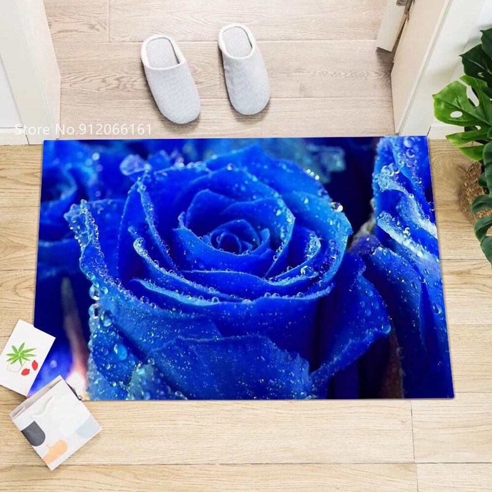 Flower Rose Indoor mats