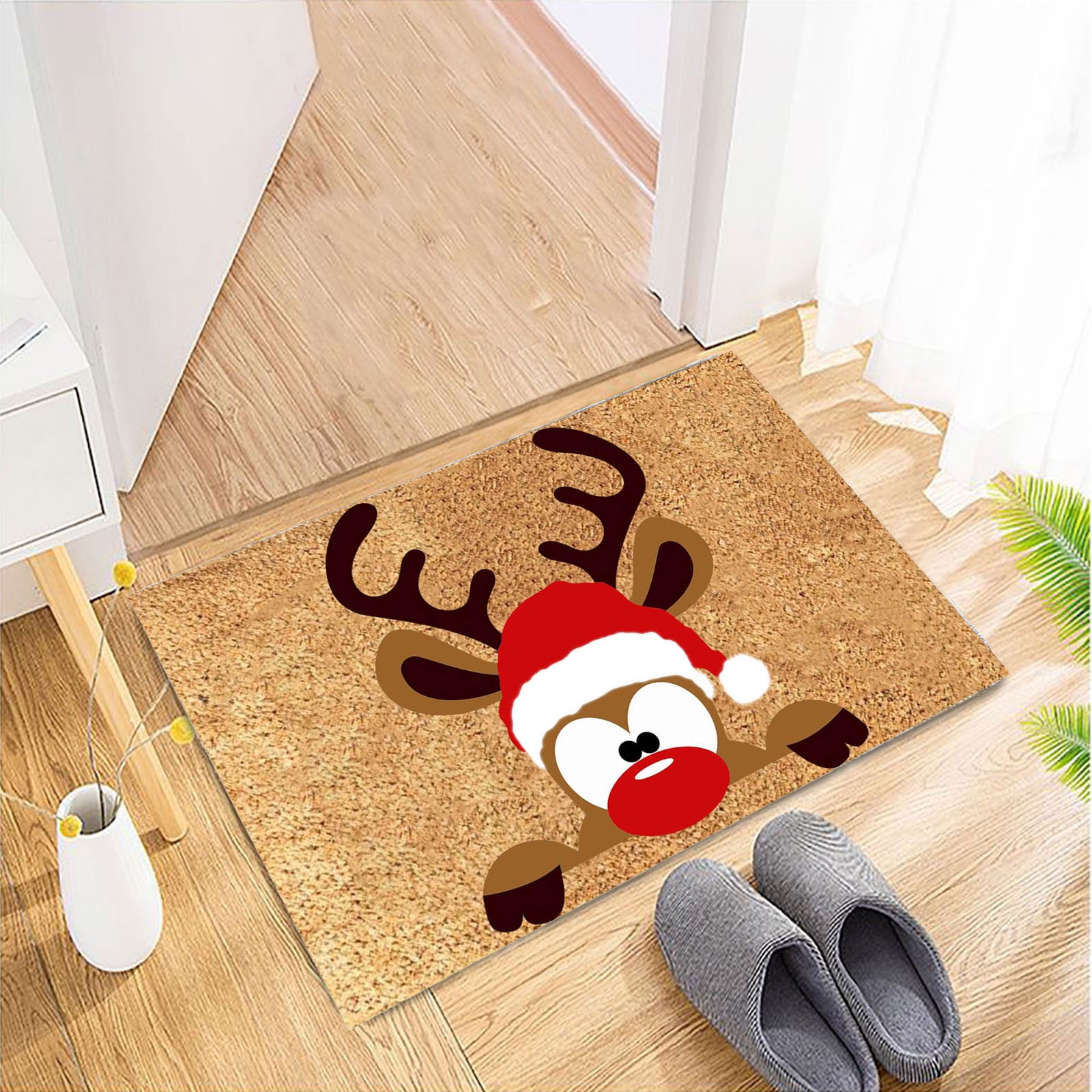 Merry Christmas Theme Doormat