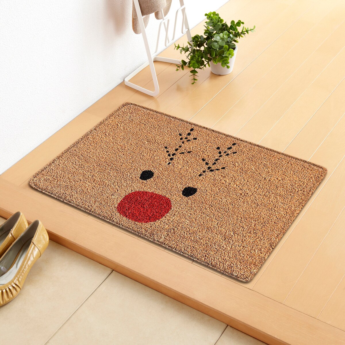 Christmas Floor Mat Non-Slip Entrance Carpet