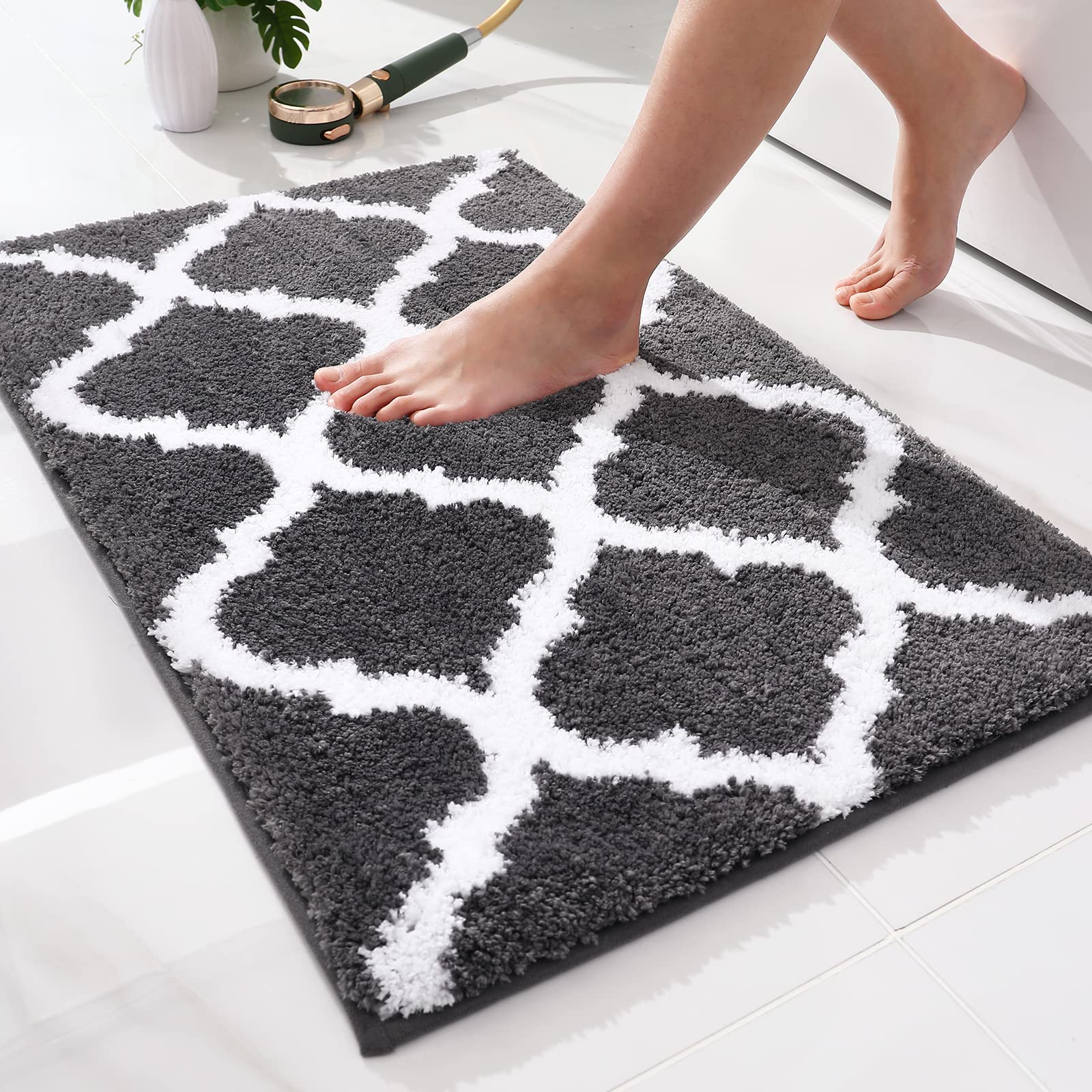 Bath Mat Quick Dry Anti-Slip Bathroom Show Capet