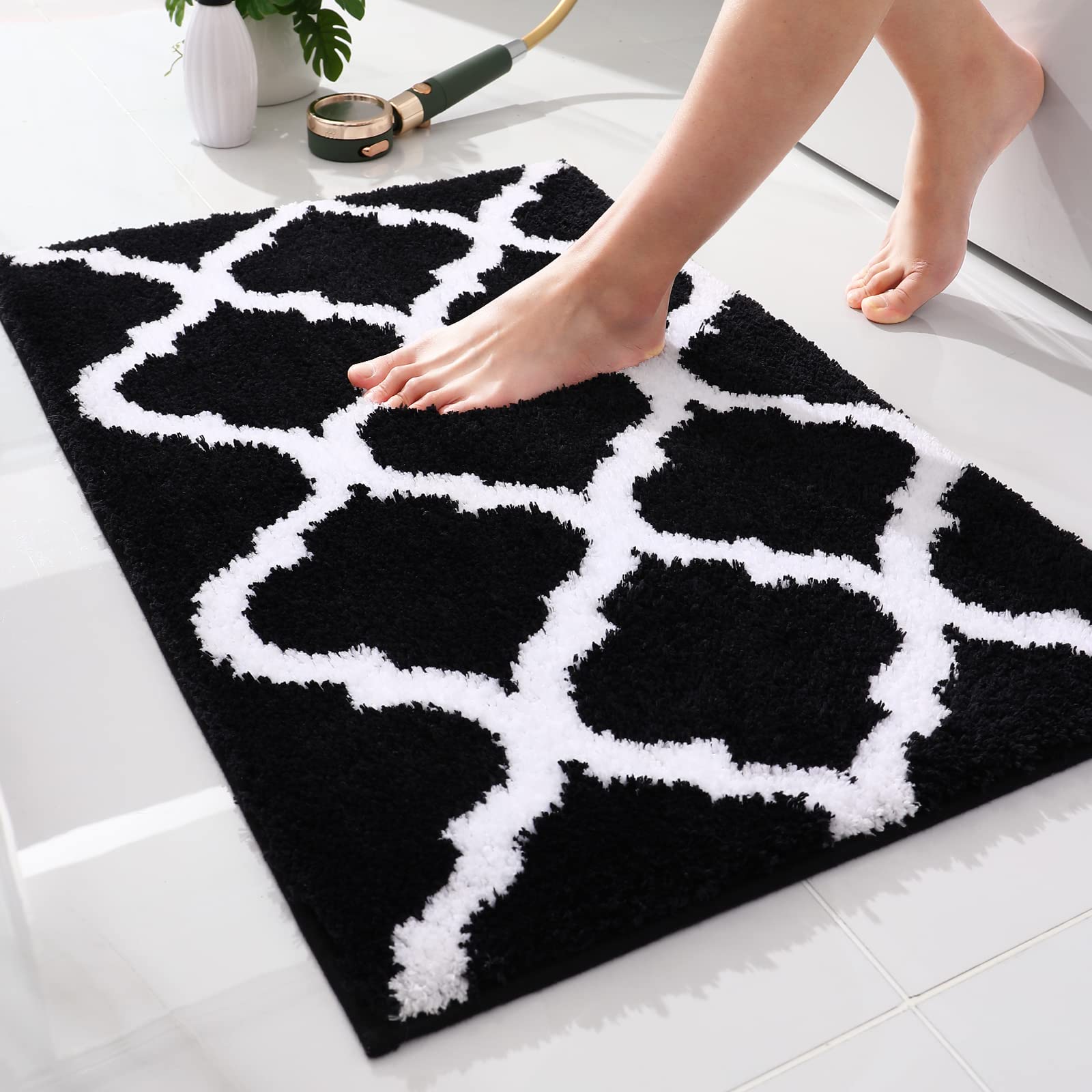 Bath Mat Quick Dry Anti-Slip Bathroom Show Capet