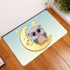 Cute Owls Carpet Rug Welcome Home Funny Entrance Door Mats