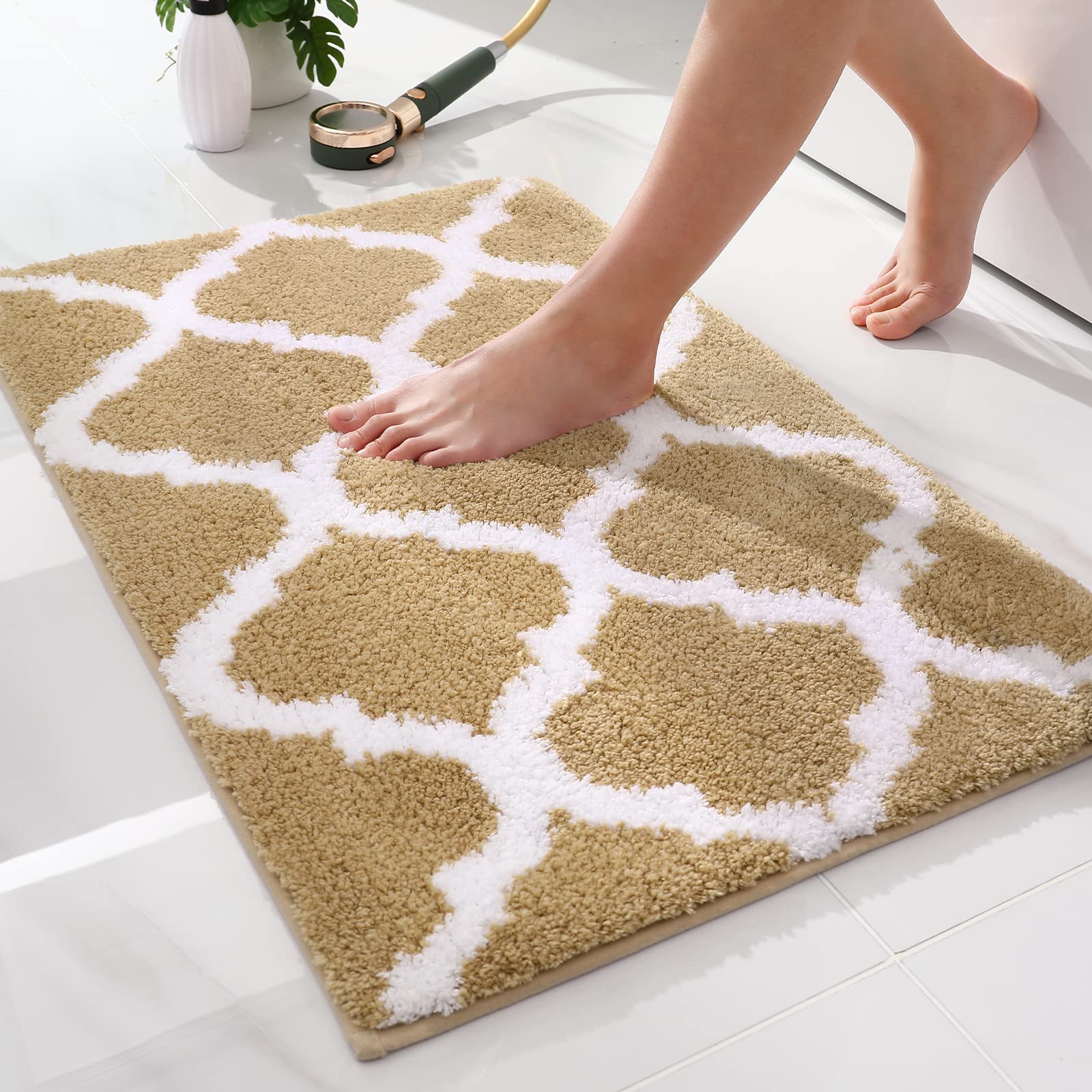 Bath Mat Quick Dry Anti-Slip Bathroom Show Capet