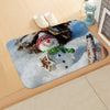 Christmas Doormat Merry Christmas Winter Snowman Anti-Slip Door Mat