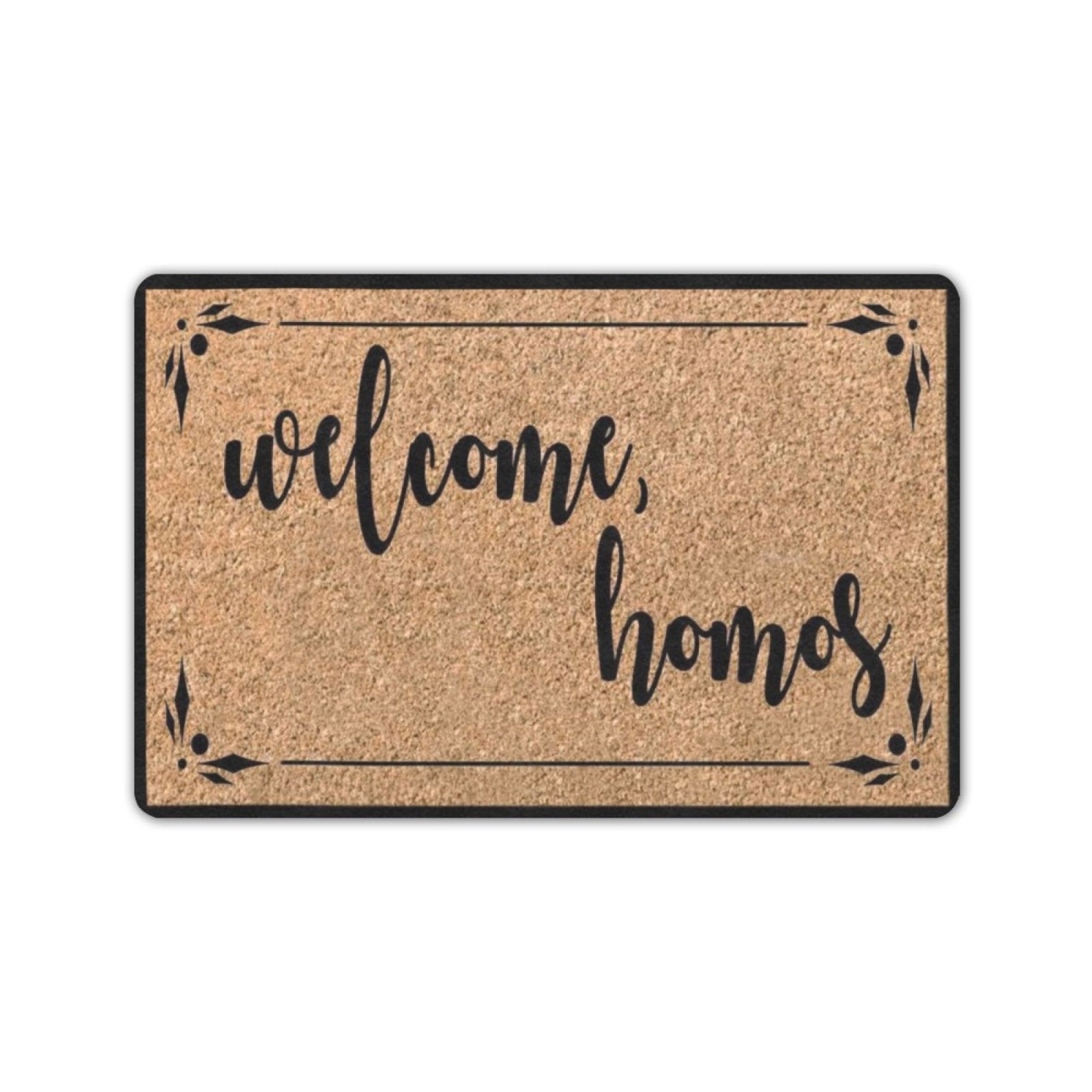 WELCOME Doormat Rubber Entrance Floor Mat Porch