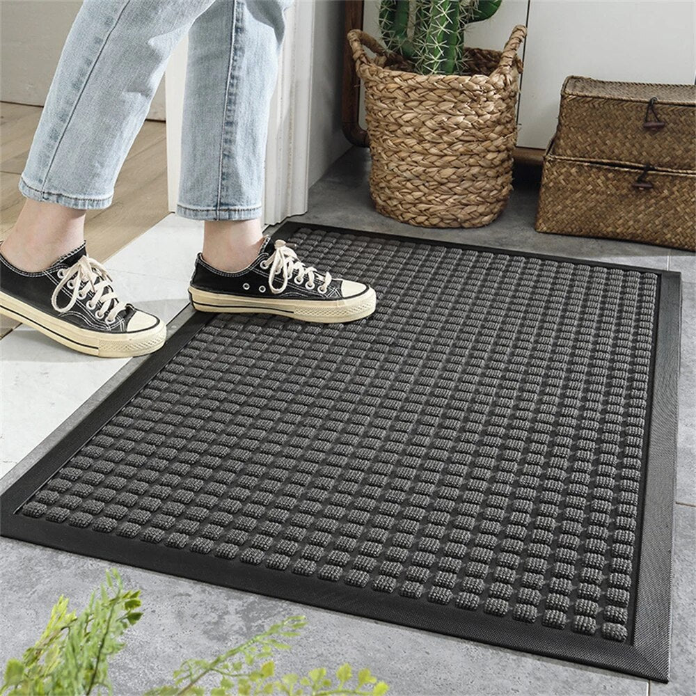 Entrance Door Mat Living Room Rugs Environmentally Friendly Rubber Mat