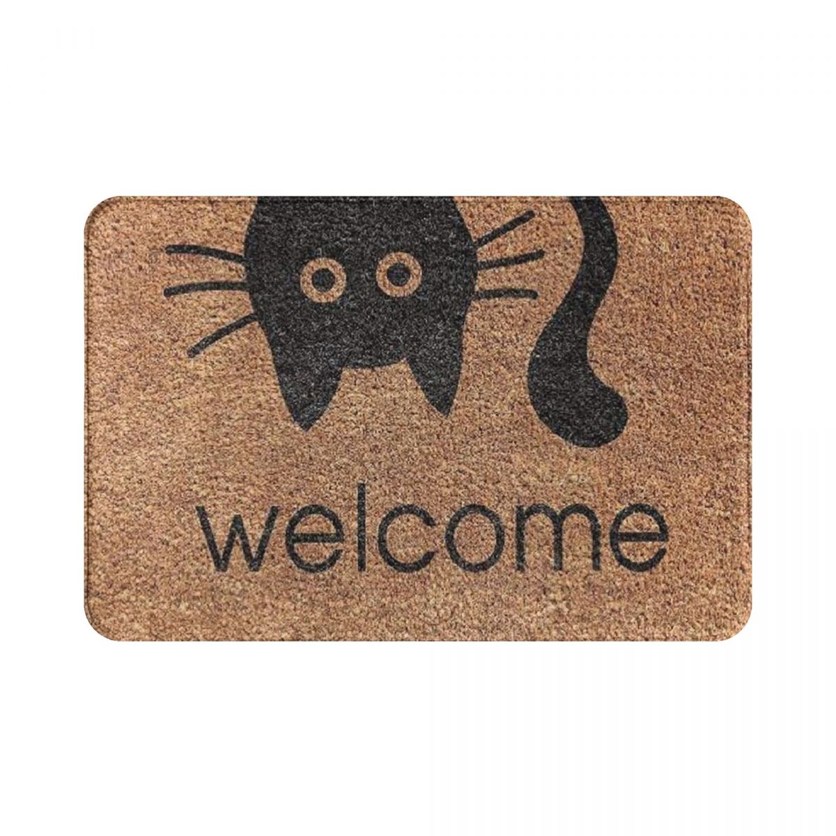 Funny Welcome Black Cats Doormat