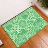 Door Mat Entrance Mat Welcome Flowers Patten