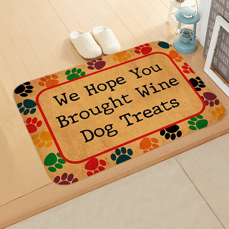 Welcome Letters Anti-Slip Door Mat