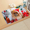 Merry Christmas Dog Cat Doormat