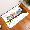 Cute Owls Carpet Rug Welcome Home Funny Entrance Door Mats