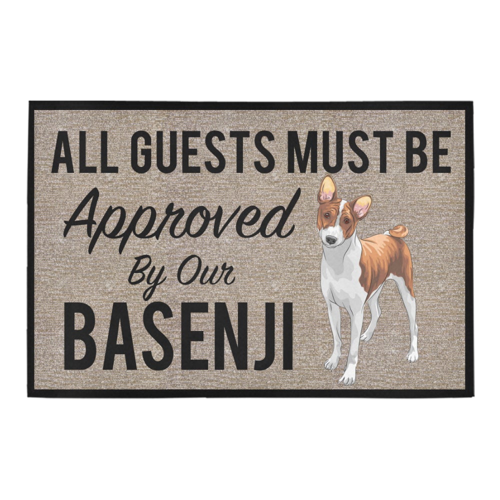 All Guests Must Be Approved doormat