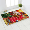 Merry Christmas Santa Claus Anti-Slip Door Mat