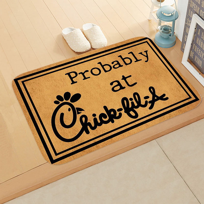 Welcome Letters Anti-Slip Door Mat