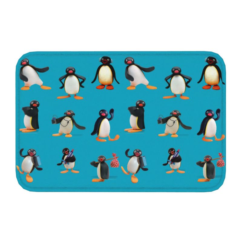 Cartoon Pingu Noot Noot Door Mat