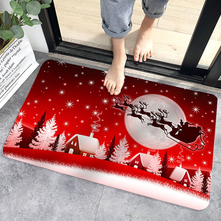 New Year 2023 Christmas Decorations for Home Outdoor Rugs