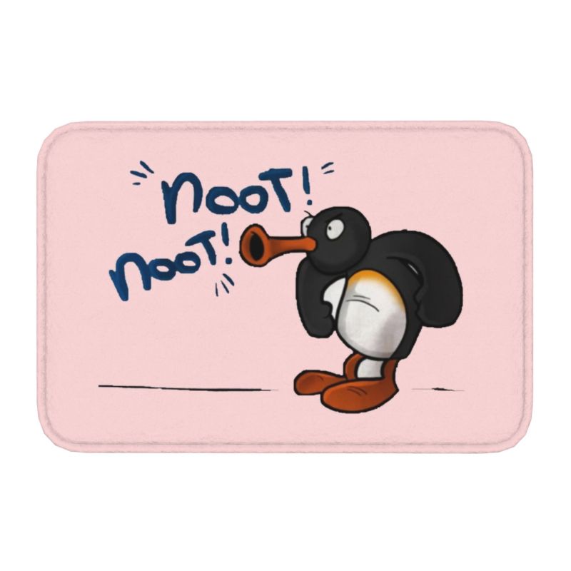 Cartoon Pingu Noot Noot Door Mat