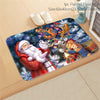 Navidad Snowman Door Mat Christmas