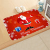 Merry Christmas Doormat Christmas Santa Claus Welcome Home Anti-Slip