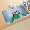 Christmas Doormat Merry Christmas Winter Snowman Anti-Slip Door Mat