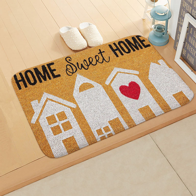 Welcome Letters Anti-Slip Door Mat