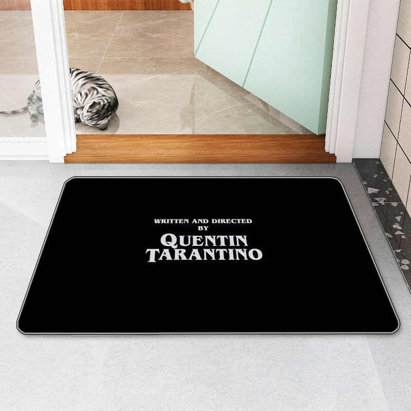 Tarantino Doormat Entrance Door Absorbent Rug