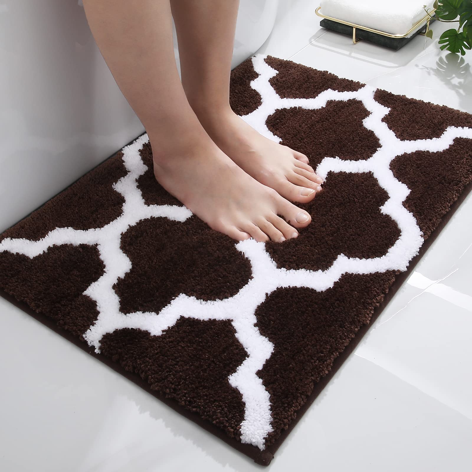 Bath Mat Quick Dry Anti-Slip Bathroom Show Capet